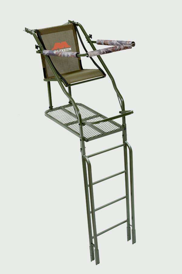 Misc. Accessories Millennium Ready Series 21 Ladder Stand Includes NEW Safe-Link 35 Safety Line