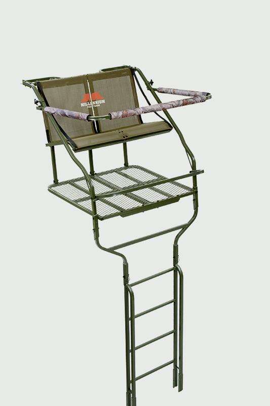 Misc. Accessories Millennium Ready Series 18 Double Ladder Stand Includes NEW Safe-Link 35 Safety Line