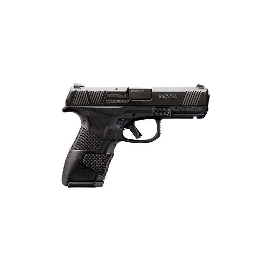 Handguns Mossberg Ready Series 9mm MC-2 COMPACT 9MM gauge 3.9 inch BBL 10 + 1 RDS BLACK DLC • Model: Ready Series