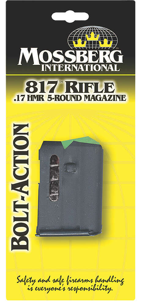 Magazines Mossberg Ready Series 17HMR MOSSBERG 817 BOLT ACTION 5 ROUND MAGAZINE .17HMR BLUE