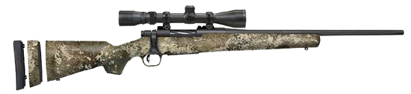 Rifles Long Guns Mossberg Patriot Super Bantam Rifle 7mm 08 PATRIOT SPR BANT 7MM08 TTS PKG • TRUE TIMBER STRATA | SCOPE PKG • Model: Patriot Super Bantam Rifle