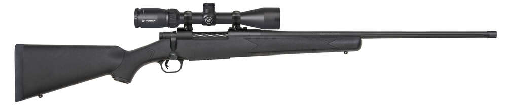 Rifles Long Guns Mossberg Patriot 7mmRemMag PATRIOT 7MAG BL/SY 24" VORTEX • VORTEX 3-9X40 SCOPE|THREAD BBL