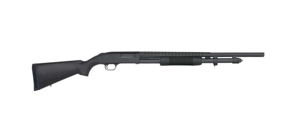 Rifles Long Guns Mossberg 590 Persuader 12Gauge 590 PERSUADER 12/24 BL/SY 3" • 