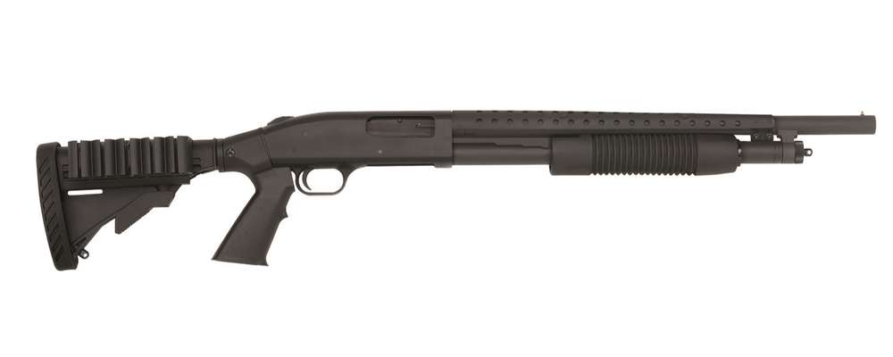 Rifles Long Guns Mossberg 500 Tactical Persuader 12Gauge 500 12/18.5 MATTE 6POS STK • 500 TACTICAL PERSUADER