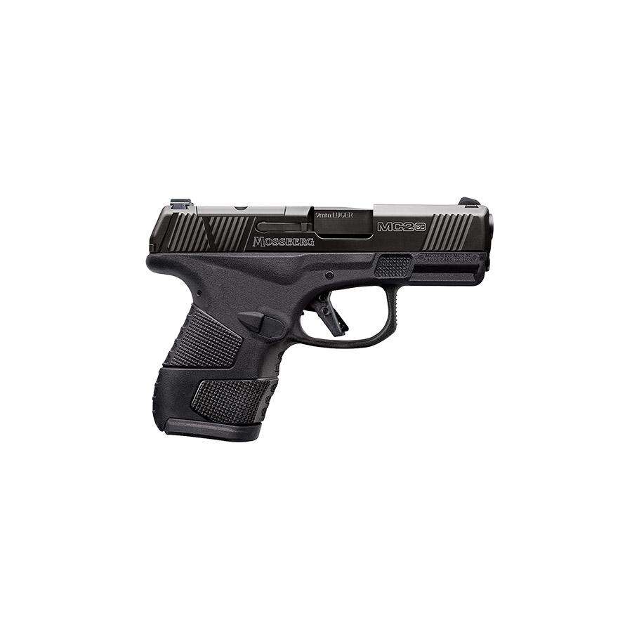 Handguns Mossberg MC2sc 9mm MC-2SC 9MM BLK 3.4" 14+1 FS • OPTICS READY