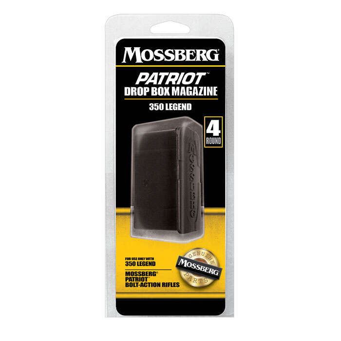 Magazines Mossberg Patriot Magazine 350Legend MAGAZINE PATRIOT 350LEG 4RD •  • Model: Patriot Magazine