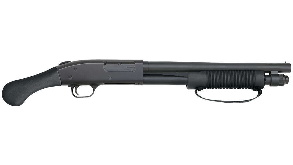 Rifles Long Guns Mossberg 590 12Gauge MSBRG 590 SHOCKWAVE 12/14/5 MT BLK