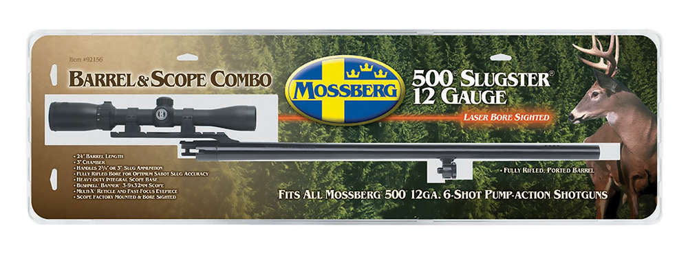 Barrels Choke Tubes Mossberg MOSS 92156 500XBL 12 24 RB CANT/SCOPE     BARREL • Model: 