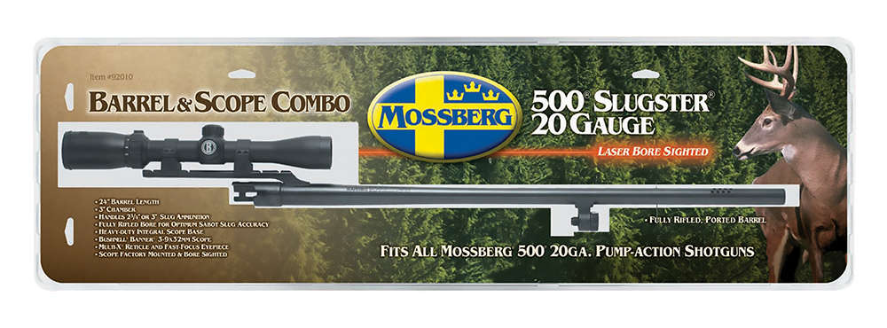 Barrels Choke Tubes Mossberg MOSS 92010 500XBL 20 24 RB/ISB W/SCOPE    BARREL • Model: 