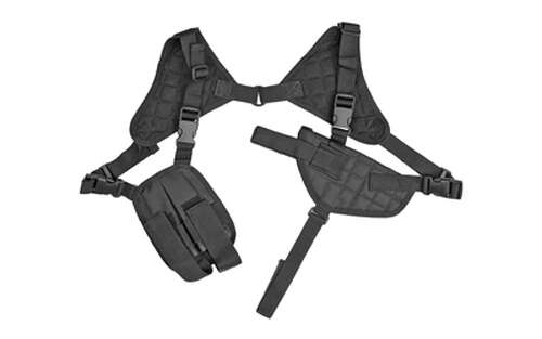 Holsters NcSTAR Shoulder Holster NCSTAR AMB SHOULDER HOLSTER BLK