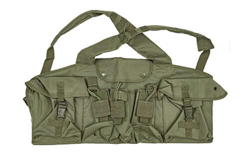 Soft Gun Cases NcSTAR AK Chest Rig NCSTAR VISM AK CHEST RIG GRN