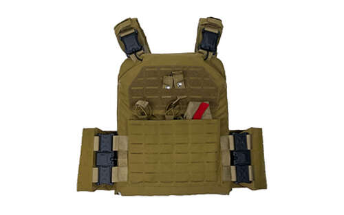 Holsters NcSTAR Quick Release Laser Cut Plate NCSTAR QR LC PLATE CARRIER 2XL TAN