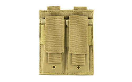 Holsters NcSTAR Double Pistol Mag Pouch NCSTAR VISM DBL PISTOL MAG PCH TAN