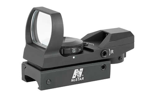 Scopes NcSTAR 4 Reticle Reflex NCSTAR RED/GRN DOT REFLEX SIGHT BLK