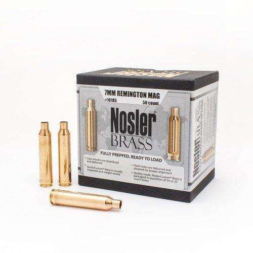 Ammunition Nosler Ready Series 7mmRemMag NOSLER BRASS 7MM REM MAGNUM 50/BX • Model: Ready Series