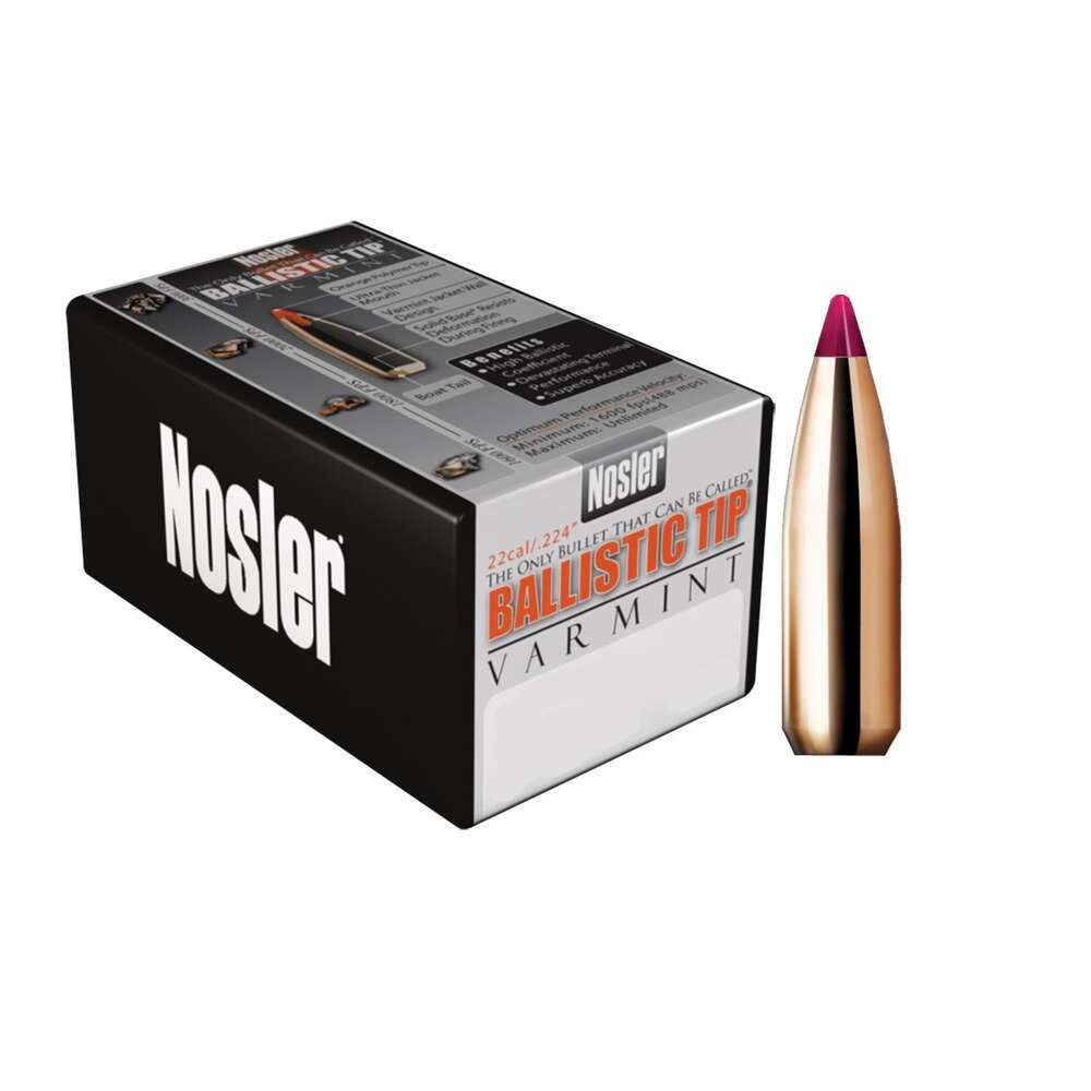 Ammunition Nosler Ready Series 22CAL 55GR BALLISTIC TIP 1000ct