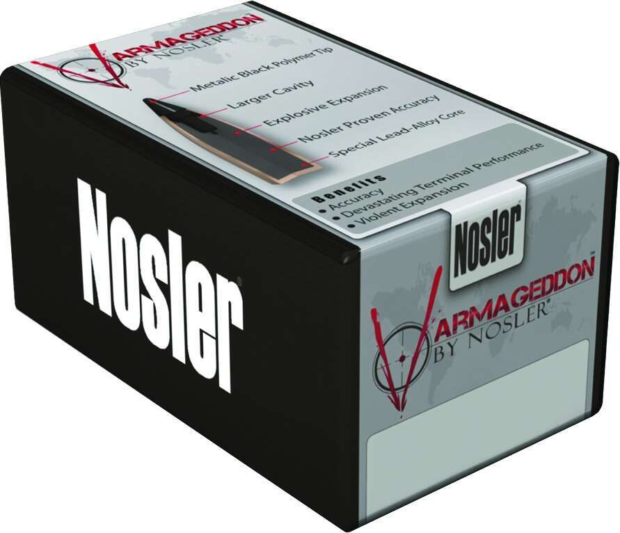 Ammunition Nosler Ready Series 20cal 32gr varmageddon FB Tip(10 • Model: Ready Series