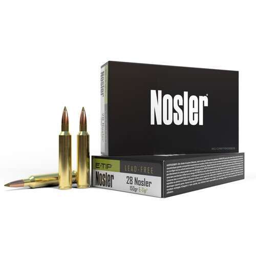 Ammunition Nosler Ready Series 28Nosler 28 Nosler 150gr E-Tip Ammo (20 ct.)