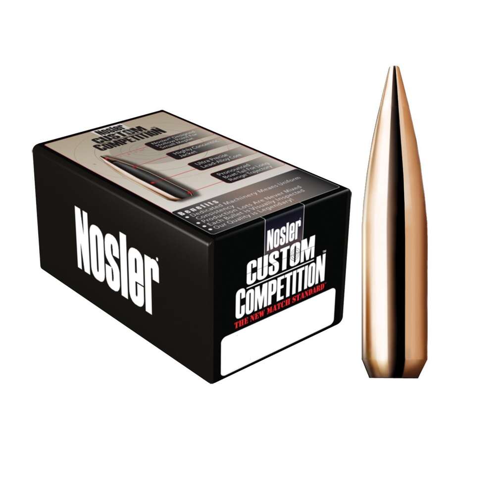 Ammunition Nosler Ready Series 6MM 107GR CUSTM COMP HPBT 250CT