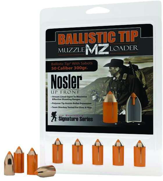 Ammunition Nosler Ready Series Nosler 50cal Muzzleloading Ballistic Tip 300g SP 15rd/box