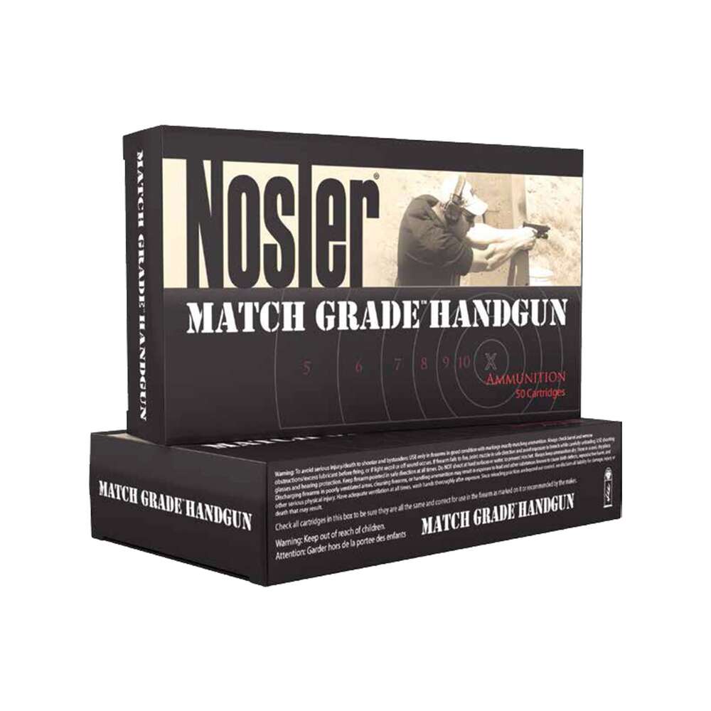 Ammunition Nosler Ready Series 40SW Nosler ASP-40 S&W 180g HG JHP Ammunition (50ct)