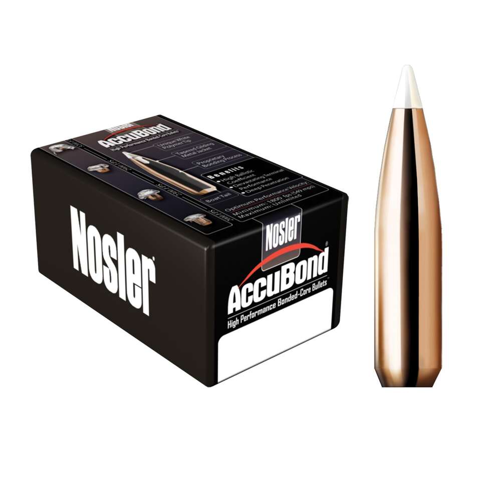 Ammunition Nosler Ready Series 30CAL 125GR ACCBOND 50CT