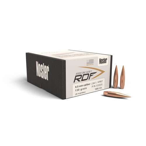 Ammunition Nosler Ready Series RDF 6.5mm 130 HPBT (100 ct)