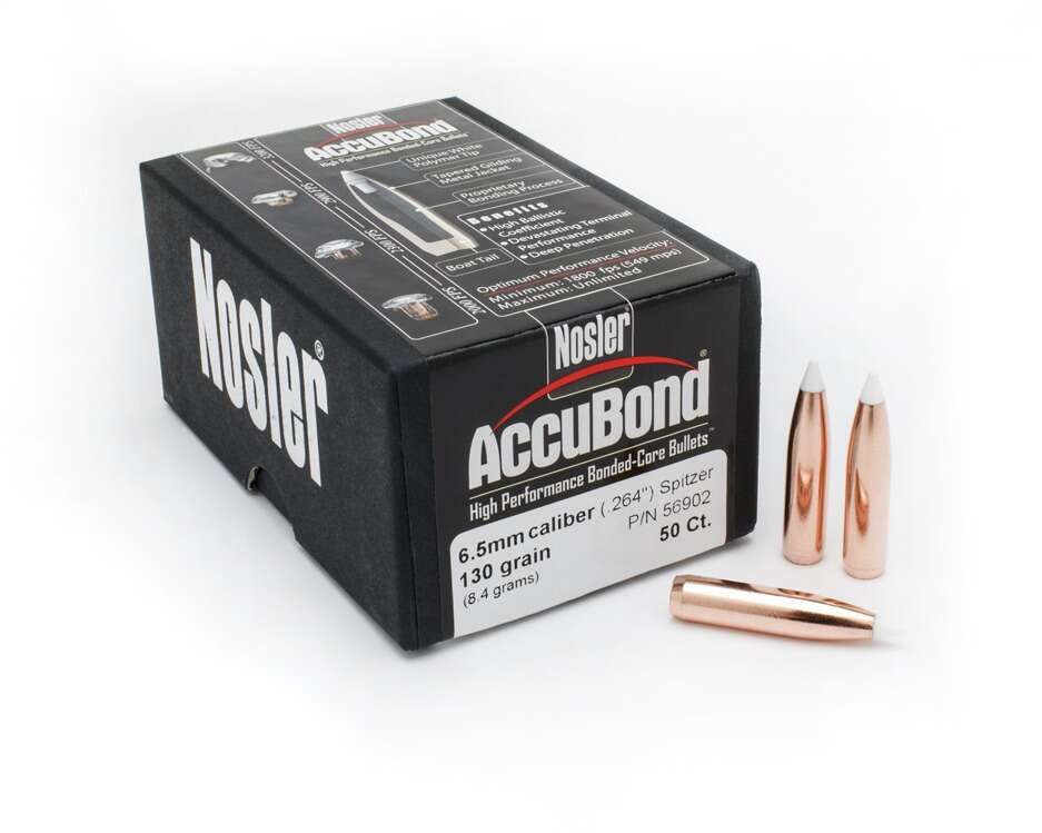 Ammunition Nosler Ready Series 6.5MM/.264 130GR SBT ACB 50 BOX