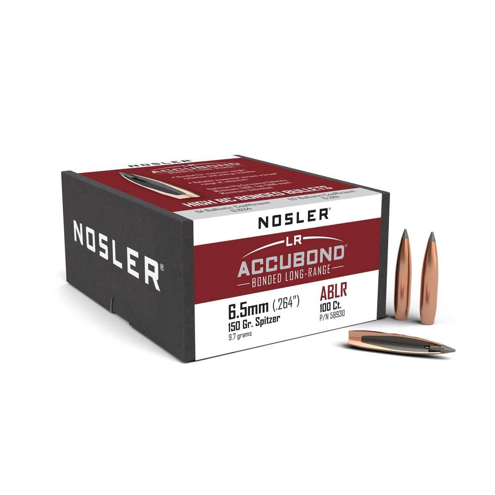 Ammunition Nosler Ready Series Nosler 6.5mm .264 ABLR 150gr SP 100rd/box