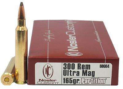 Ammunition Nosler Ready Series 300 R.U.M 165GR PT 20RD AMMO