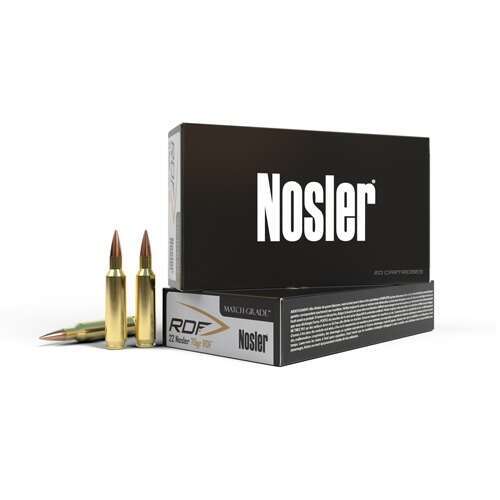 Ammunition Nosler Ready Series 22 Nosler 70gr RDF (Match Grade Ammunition) 20/round