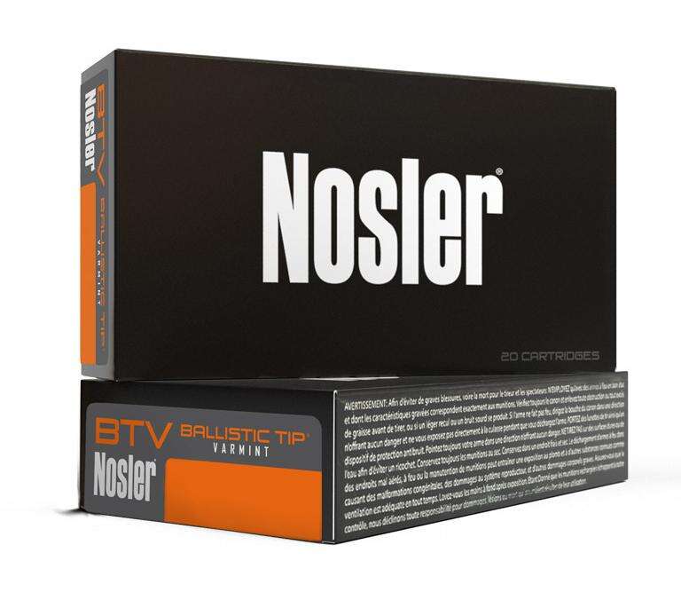 Ammunition Nosler Ready Series 204Ruger 204 Ruger 40gr Ballistic Tip (20 ct.) Ammunition