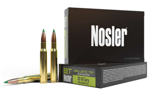 Ammunition Nosler Ballistic Tip Hunting 30 06 NOSLER 30-06SP 165GR BT 20/200