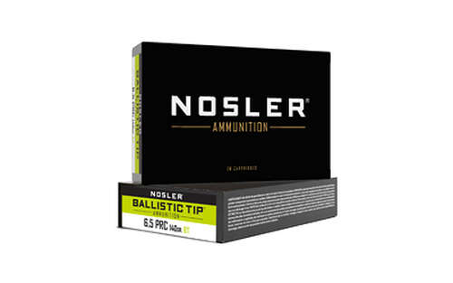 Ammunition Nosler Ballistic Tip NOSLER 6.5 PRC 140GR BT 20/200