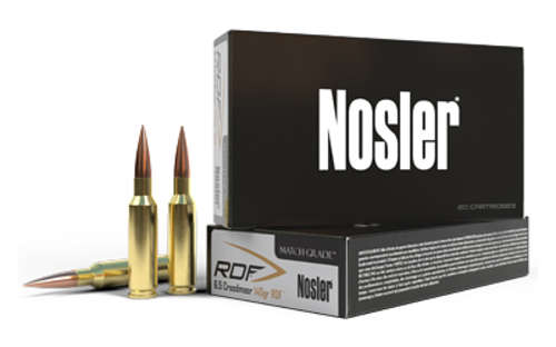 Ammunition Nosler RDF HPBT 6.5Creedmoor NOSLER 6.5CRD 140GR RDF HPBT 20/200