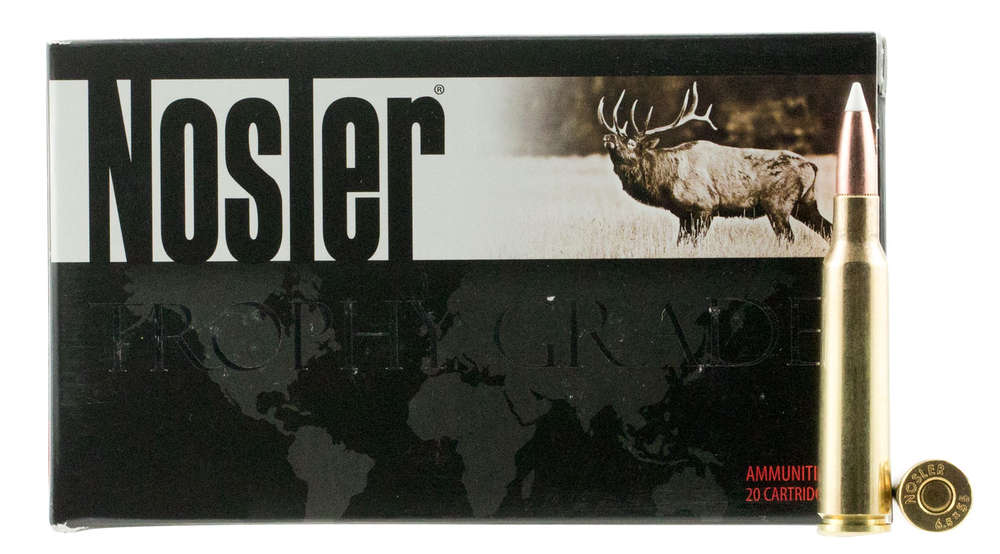 Ammunition Nosler Trophy NOSLER 22NOS 70GR AB 20/200 • Model: Trophy