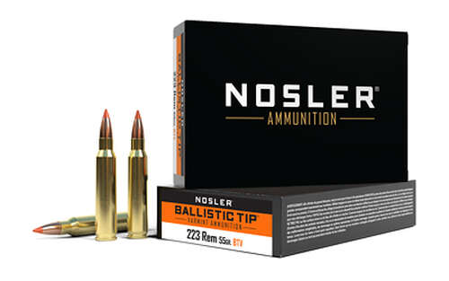 Ammunition Nosler Ballistic Tip 223Rem NOSLER 223 REM 55GR BT 20/200