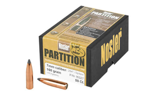 Ammunition Nosler Partition NOSLER 7MM 160GR SP PARTITION 50CT • Model: Partition