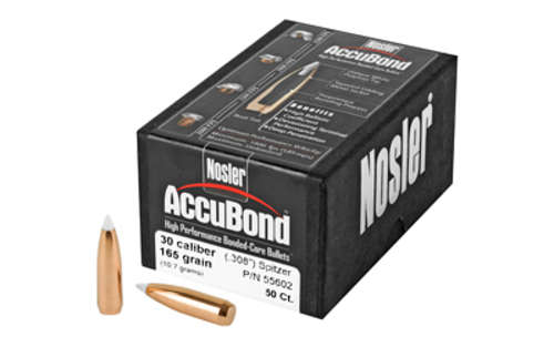 Ammunition Nosler AccuBond NOSLER 30 CAL 165GR ACCUBOND 50CT