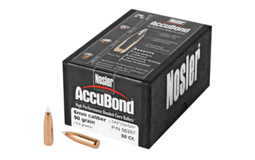 Ammunition Nosler AccuBond 243Win NOSLER 6MM 90GR ACCUBOND 50CT