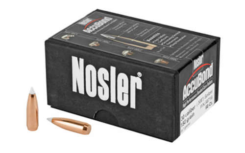 Ammunition Nosler AccuBond NOSLER 30 CAL 150GR ACCUBOND 50CT • Model: AccuBond