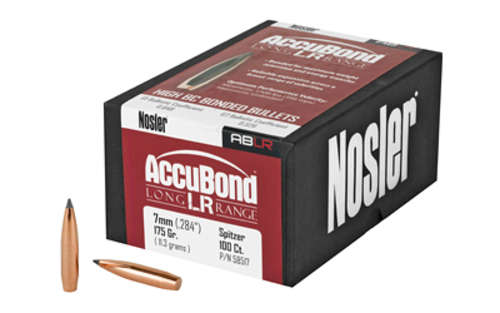 Ammunition Nosler AccuBond Long Range NOSLER ABLR 7MM 175GR SP 100CT