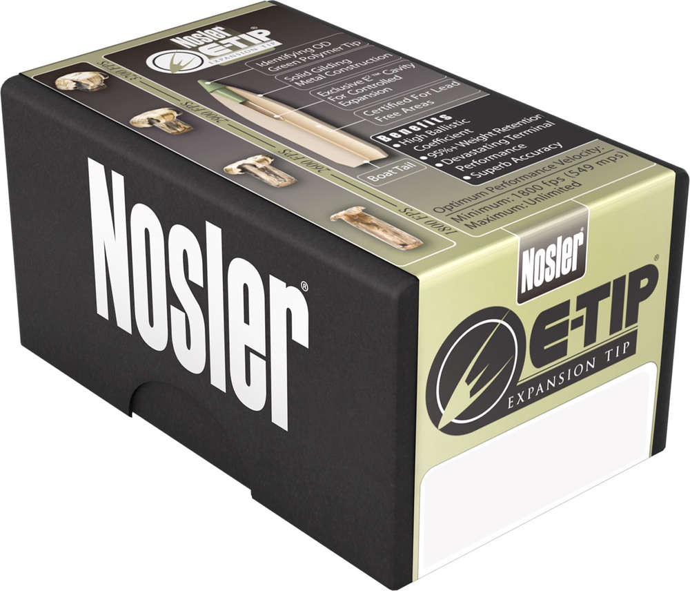 Ammunition Nosler 2273 ft lbs 38Special NOS 40238 E-TIP  25-06    100 E-TIP          20/10 • Model: 2273 ft lbs