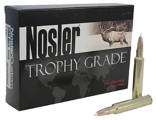 Ammunition Nosler 2797 ft lbs 280Rem NOS 48545 TROPHY 280      140 AB             20/10