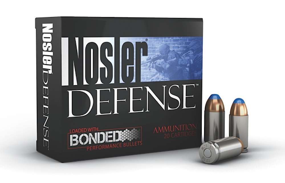 Ammunition Nosler 396 ft lbs 9mm NOS 38432 DEFENSE  9MM+P  124 HP             20/10 • Model: 396 ft lbs