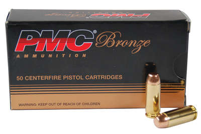 Ammunition PMC Bronze 10mm PMC BRNZ 10MM 170GR JHP 25/500 • Model: Bronze