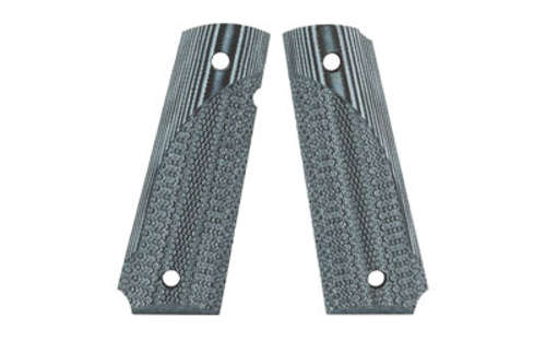 Grips Pads Stocks Pachmayr PKMYR G10 TAC GRP 1911 GRY/BLK CHKD