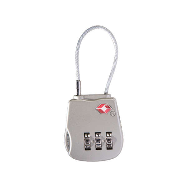 Safes Security Pelican PELICAN 1506TSA CABLE PADLOCK TSA