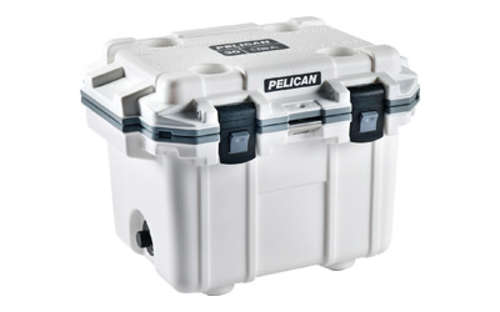  Pelican Elite Cooler PELICAN IM 30QT ELITE COOLER WHT/GRY