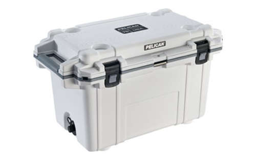  Pelican Elite Cooler PELICAN IM 70QT ELITE COOLER WHT/GRY • Model: Elite Cooler